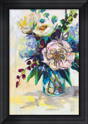 Framed Glowing on White Print