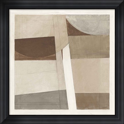 Framed Sunny Side Up Brown Print