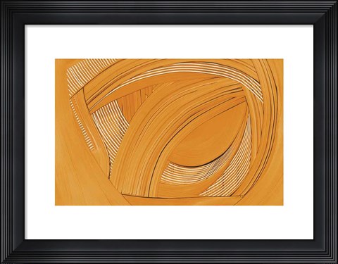 Framed Weaving II Print
