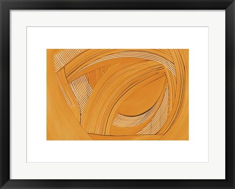 Framed Weaving II Print