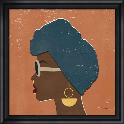 Framed Kenya Couture II Print