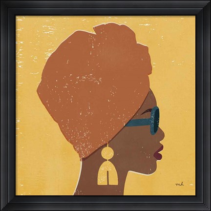 Framed Kenya Couture I Print