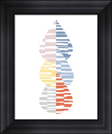 Framed Meditate IV Bright Print