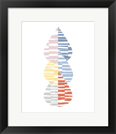 Framed Meditate IV Bright Print