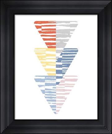 Framed Meditate III Bright Print