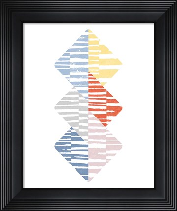 Framed Meditate II Bright Print