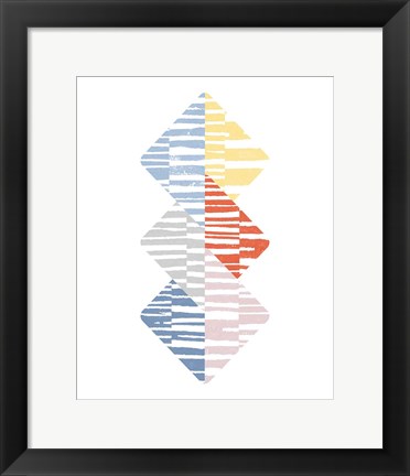 Framed Meditate II Bright Print