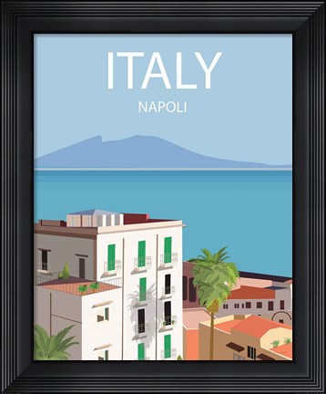 Framed Napoli Print