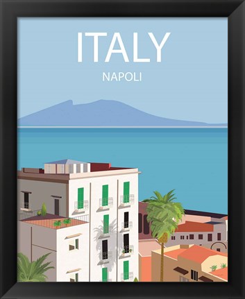 Framed Napoli Print