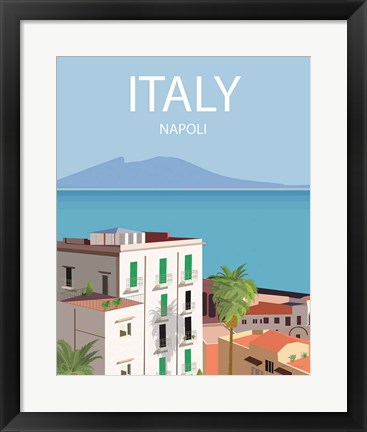 Framed Napoli Print