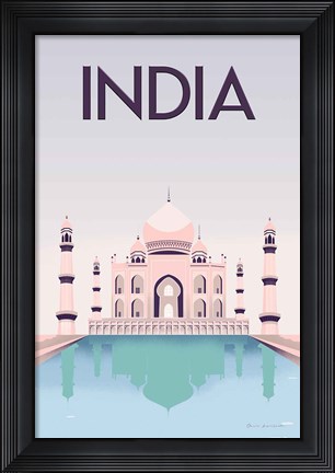 Framed India Print