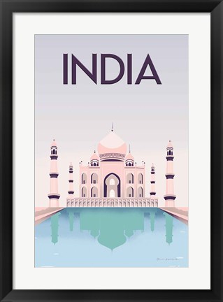 Framed India Print