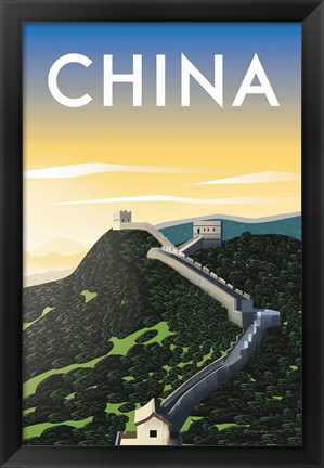 Framed China Print