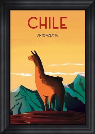 Framed Chile Print
