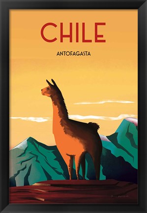 Framed Chile Print