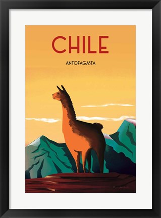 Framed Chile Print