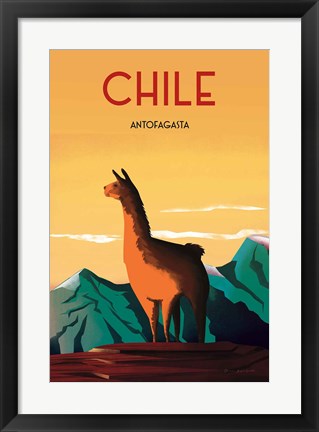 Framed Chile Print