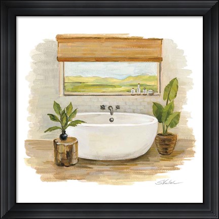 Framed Sunny Spa II Print