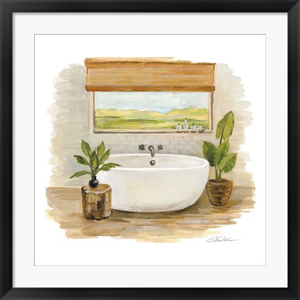 Framed Sunny Spa II Print