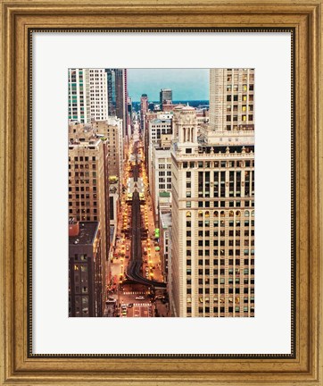 Framed City View Print