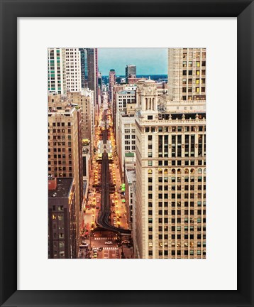 Framed City View Print