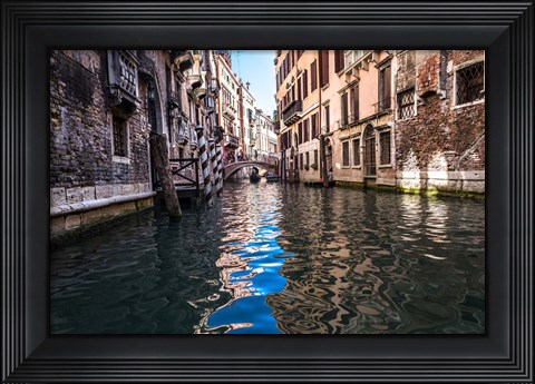Framed Rivers of Venice Print