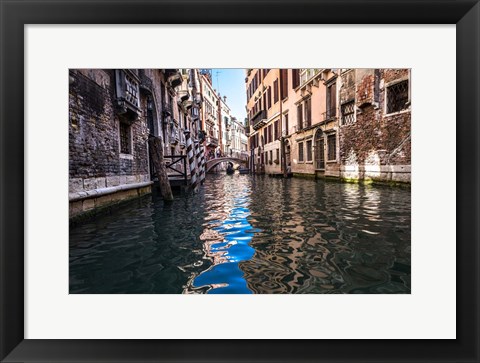 Framed Rivers of Venice Print