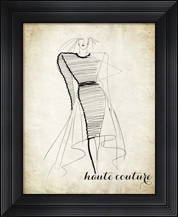 Framed Couture Concepts II Print