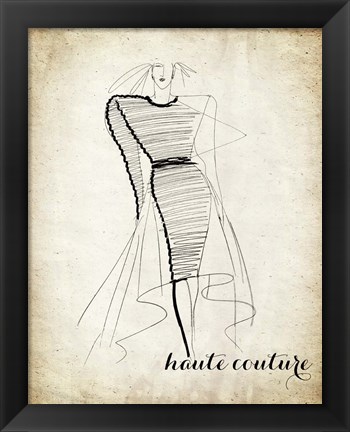 Framed Couture Concepts II Print