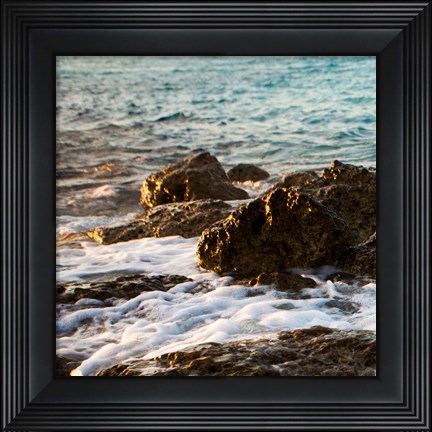 Framed On the Rocks I Print