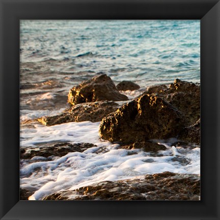 Framed On the Rocks I Print