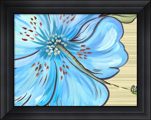 Framed Vibrant Tropical Bloom Print