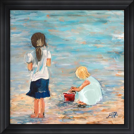 Framed Memories of the Shore Print
