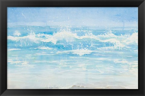 Framed Atlantic Waves Print