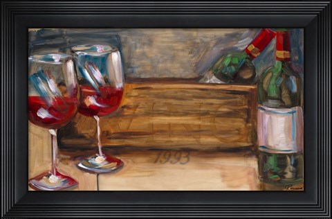 Framed &#39;93 Vino Print