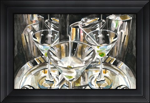 Framed Late Night Out Print