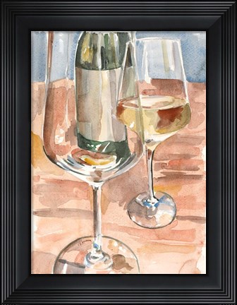 Framed Wine Series I Print