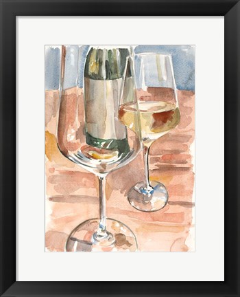 Framed Wine Series I Print