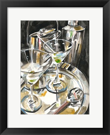 Framed Wine Series III Print