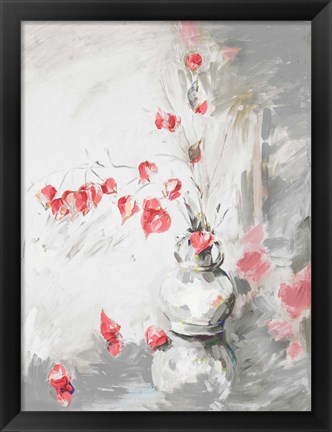 Framed Red Roses I Print