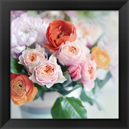 Framed Fresh Bouquet Print
