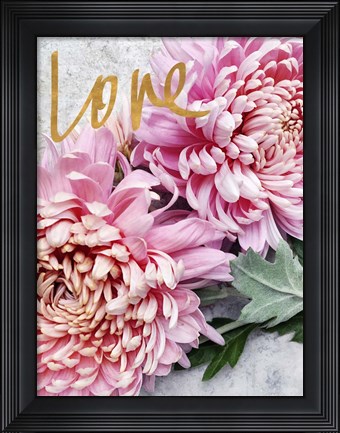 Framed Love Print