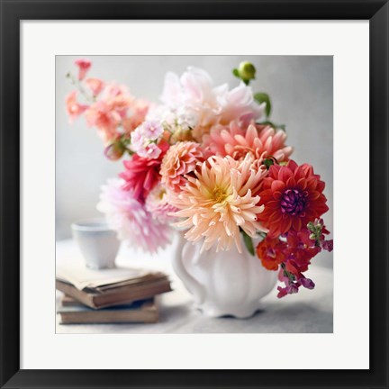 Framed Afternoon Tea Floral Print