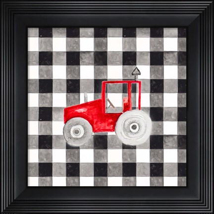 Framed Fun Farm Icon II Print