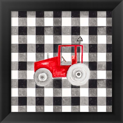 Framed Fun Farm Icon II Print