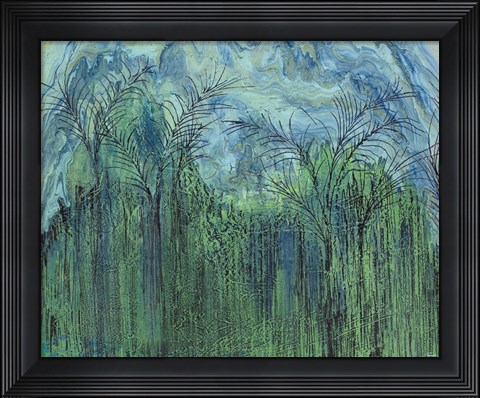 Framed Tropic Storm Print