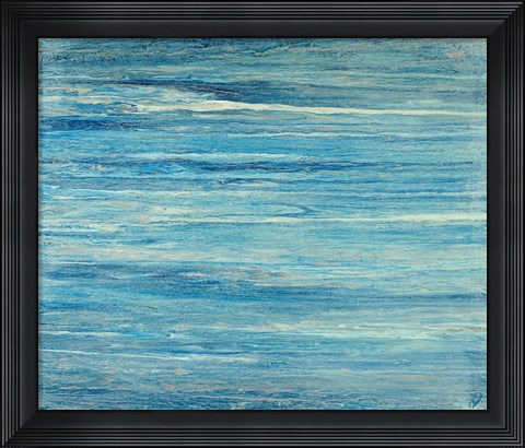 Framed Aqua Pasiva Print