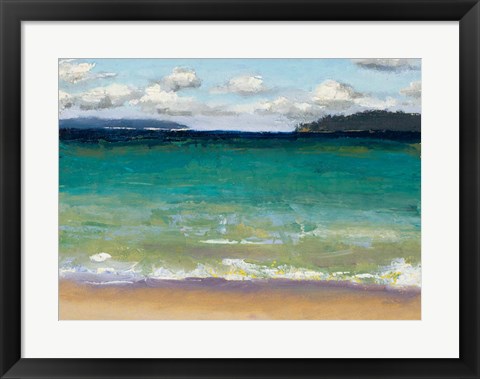 Framed Caribbean Beaches Print