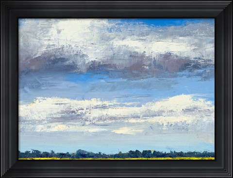 Framed Cloud Coverage Print