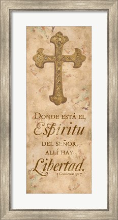 Framed Espiritu Print